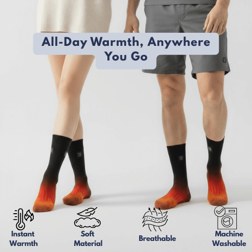 Warmella HeatStep™ Heated Socks